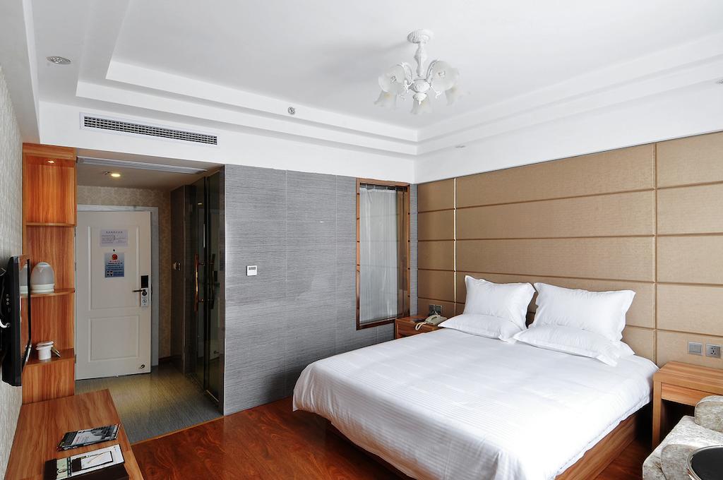 Greentree Inn Fujian Fuzhou Jinshan Wanda Pushang Avenue Business Hotel 푸저우 객실 사진